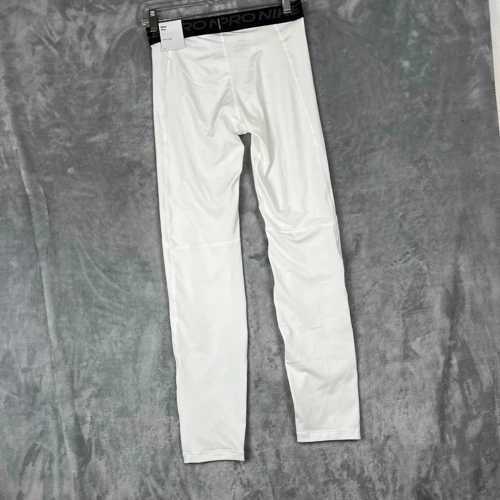 Nike Pro Boys Training Tights White‎ CK4546 100 Size XL